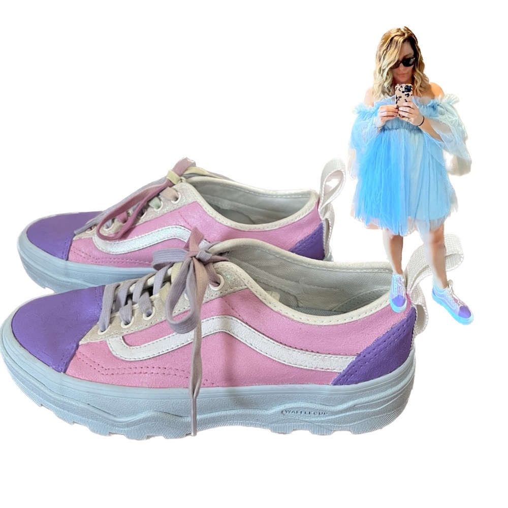 Taylor Swift Eras Tour Custom Painted Vans - image 1
